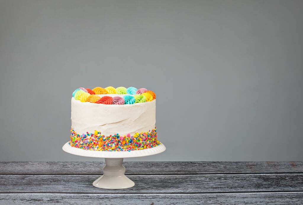 rainbow cake