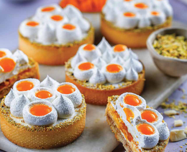 Passion Fruit & Mango Tart