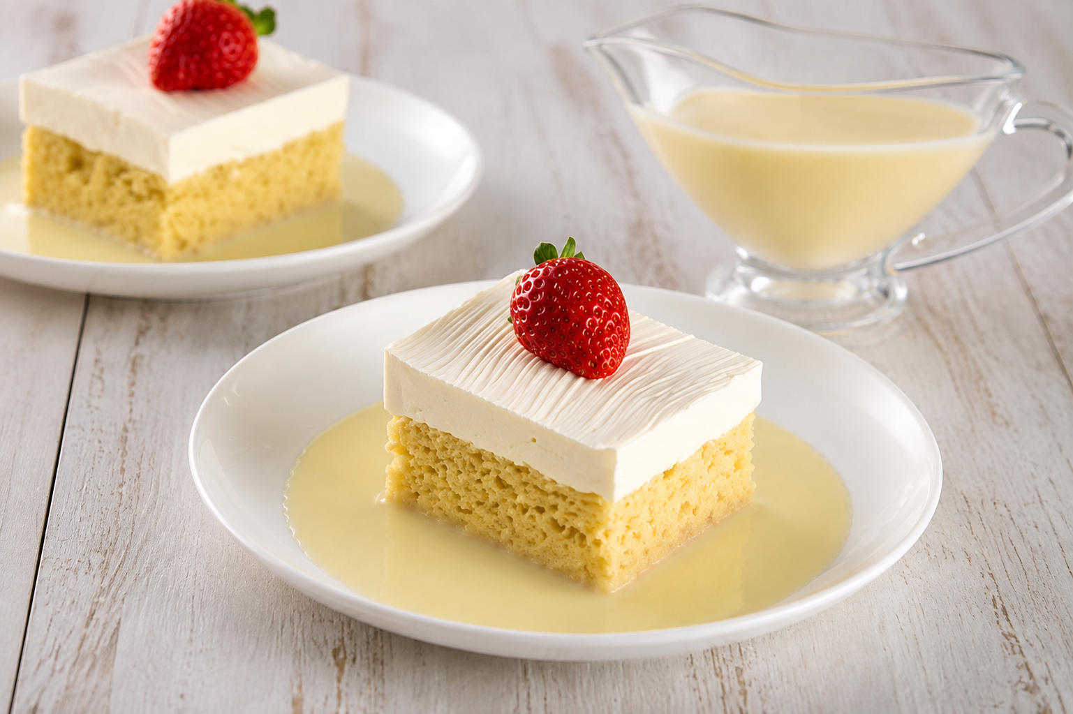 Strawberry Tres Leches Cake