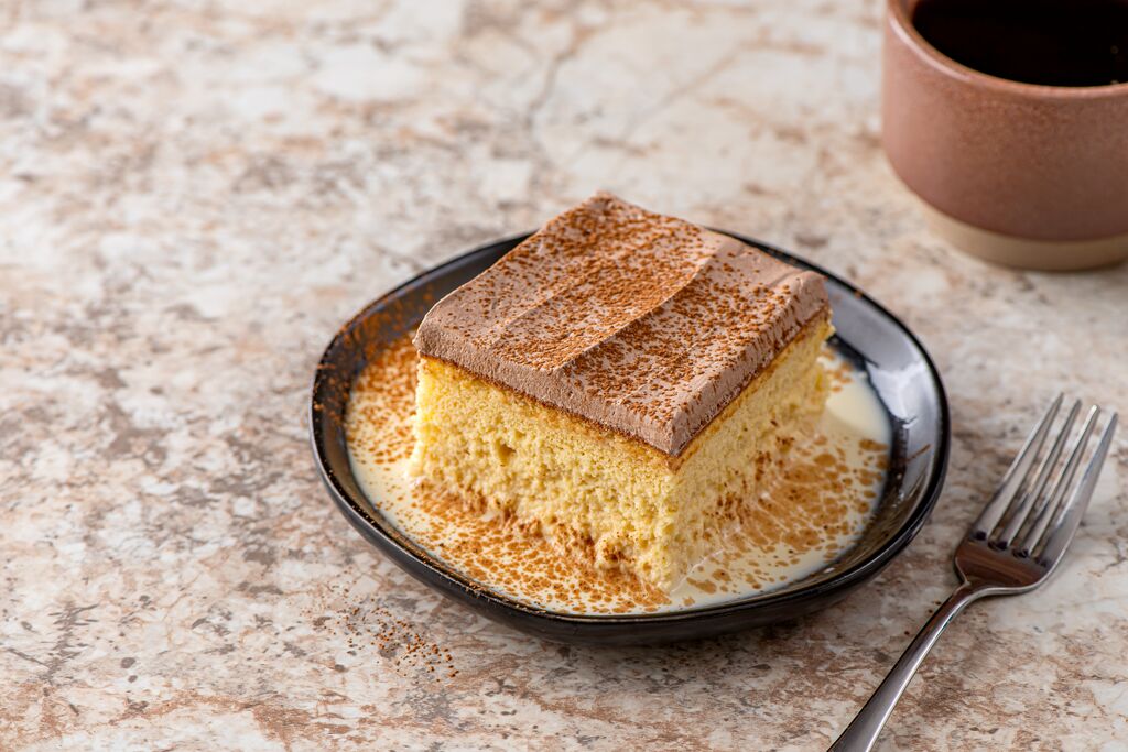 Tiramisu Tres Leches Cake