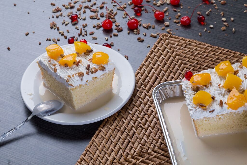Mango Tres Leches Cake
